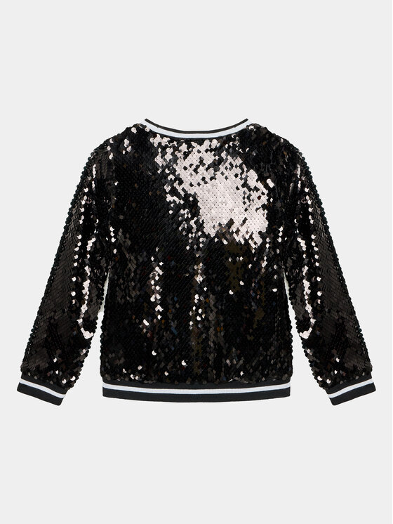 Guess Guess Bluza J3BQ27 WEXY0 Czarny Regular Fit