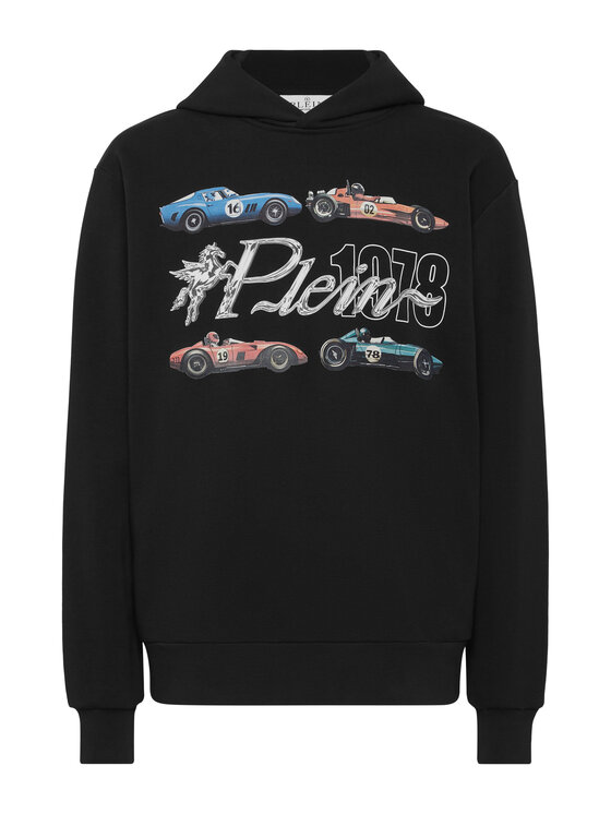 PHILIPP PLEIN PHILIPP PLEIN Mikina 24339 Čierna Regular Fit