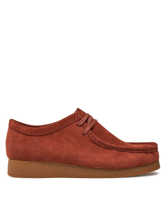 Clarks Mokasīni Wallabee Evo 26178278 Oranžs