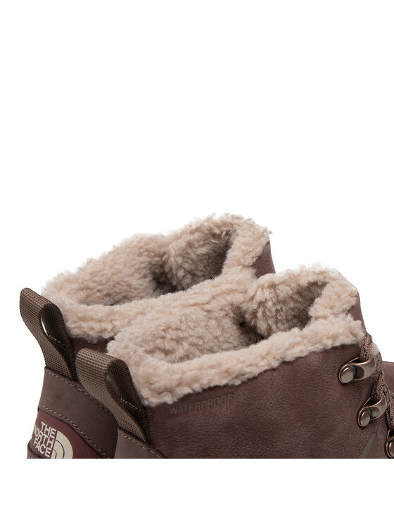 The North Face The North Face Pohodni čevlji Sierra Mid Lace Wp NF0A4T3X7T71 Rjava