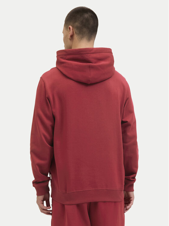 Jack & Jones Jack & Jones Bluza Norrebro 12282861 Czerwony Relaxed Fit