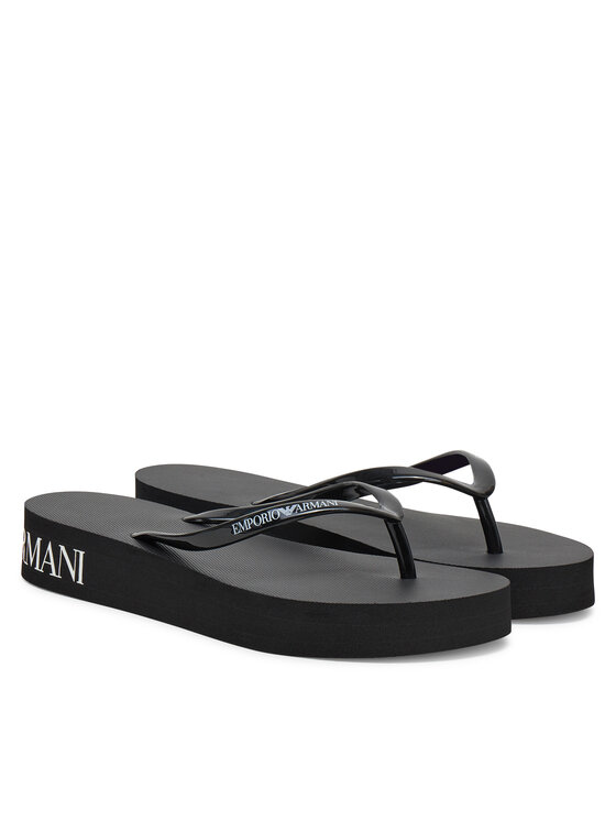 Emporio Armani Emporio Armani Japonke XVQS09 XN118 00002 Črna