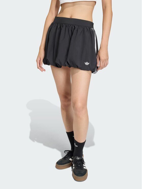 adidas adidas Spódnica mini Balloon Czarny Regular Fit