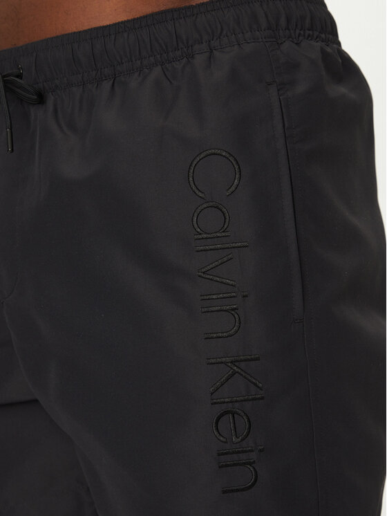 Calvin Klein Swimwear Calvin Klein Swimwear Плувни шорти KM0KM01166 Черен Regular Fit