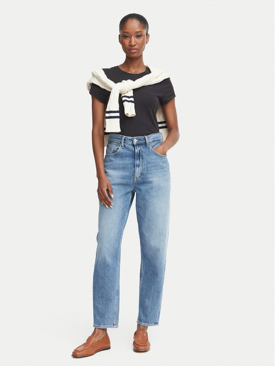 Tommy Hilfiger Tommy Hilfiger Marškinėlių komplektas UW0UW06657 Juoda Slim Fit