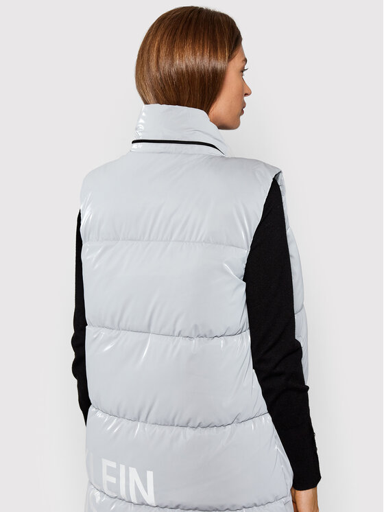Calvin Klein Jeans Gilet J20J217282 Grigio Regular Fit • Modivo.it