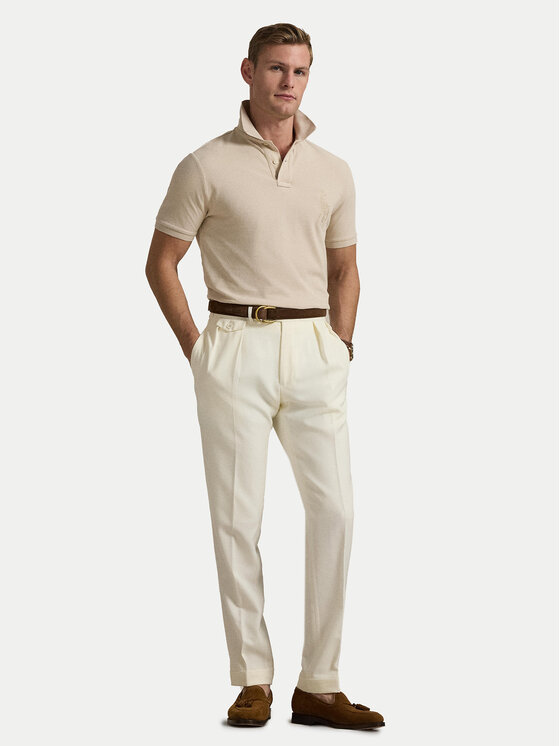 Polo Ralph Lauren Polo Ralph Lauren Poloshirt 710938137011 Beige Slim Fit