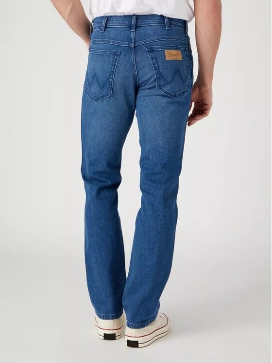 Wrangler Wrangler Jeansy TEXAS Niebieski Straight Fit