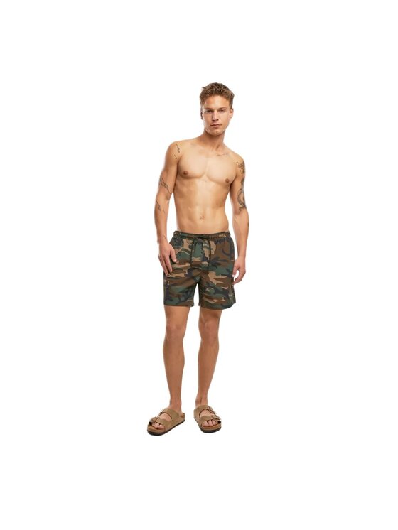 Brandit Brandit Szorty kąpielowe 2030 Brązowy Regular Fit