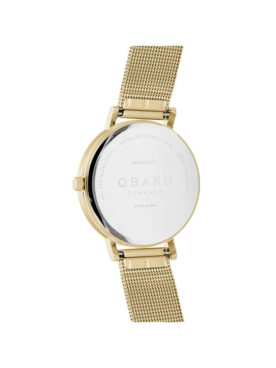 Obaku Obaku Pulkstenis V248LXGIMG Zelta