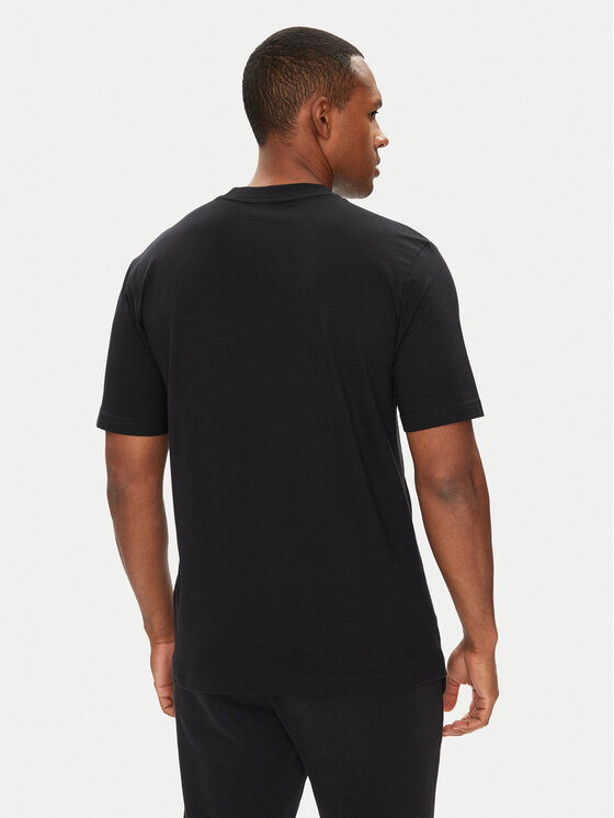 adidas adidas Marškinėliai Essentials Small Logo JE9024 Juoda Regular Fit