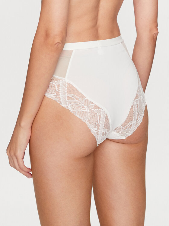 Chantelle Chantelle Mutande classiche a vita alta Orangerie C17Q80 Bianco