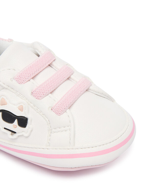 KARL LAGERFELD KARL LAGERFELD Īsi apavi Z30993 Balts