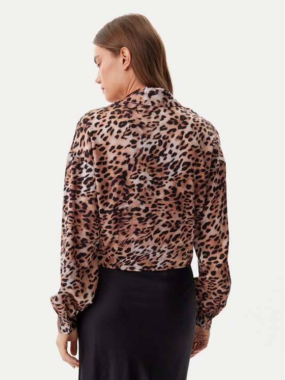 Guess Guess Cămașă W5GH0IWH9C2 Colorat Regular Fit