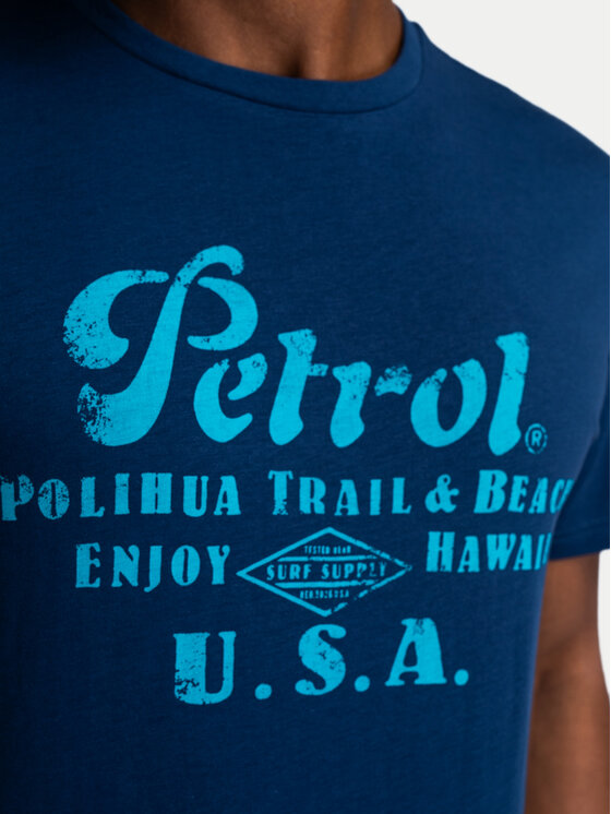 Petrol Industries Petrol Industries T-Shirt M-1040-TSR600 Blau Regular Fit