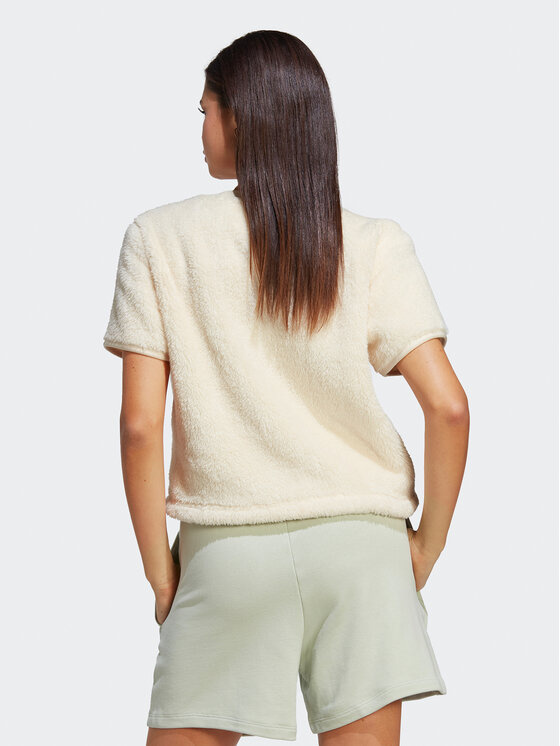 adidas Essentials Fluffy IC2257 Ecru Loose Fit Modivo.ua