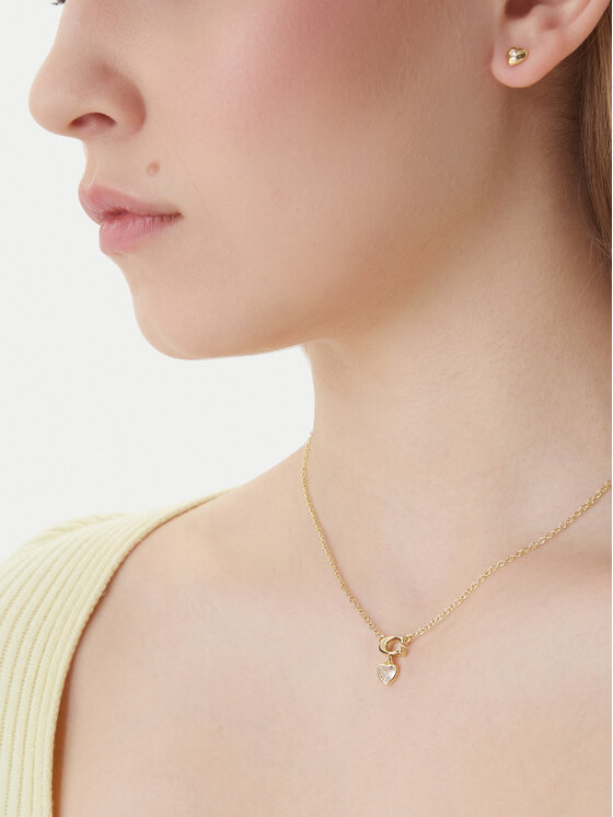 Coach Coach Komplet ogrlica in uhani 37571285 Zlata