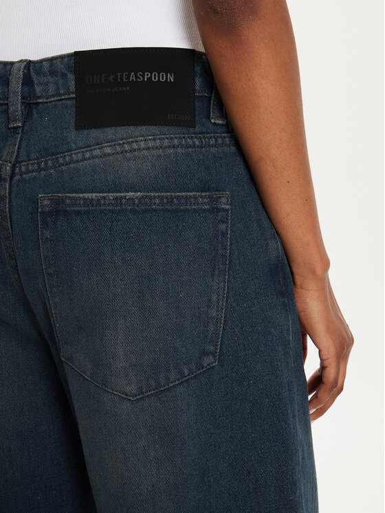 One Teaspoon One Teaspoon Jeans hlače 26419 Modra Wide Leg