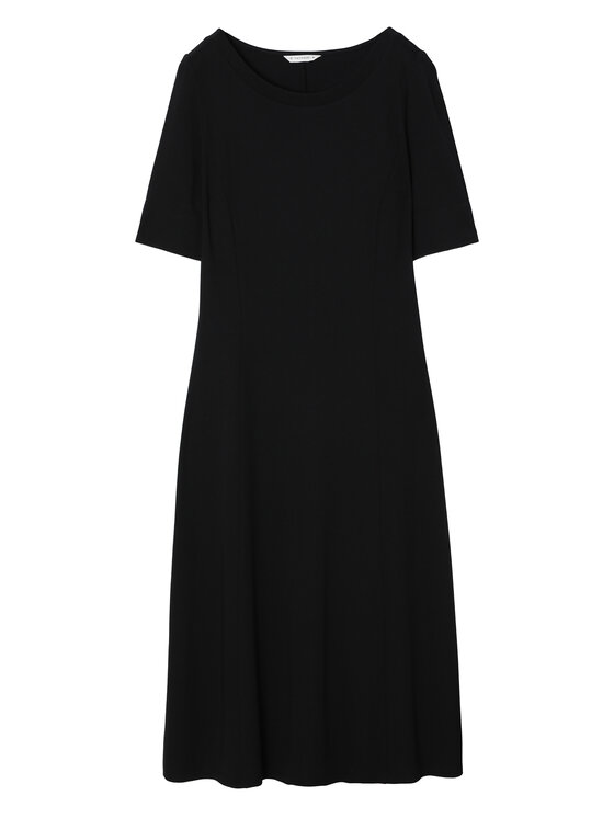 TATUUM TATUUM Úpletové šaty MANTI Černá Flare Fit