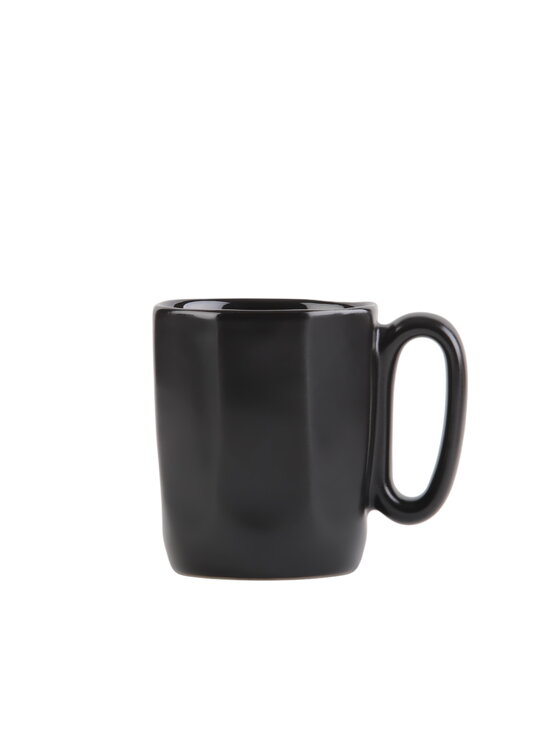 Vialli Design Vialli Design Komplet kubków 2 KUBKI CERAM.Z USZKIEM 80ML FUORI CZARNE 29965 Czarny