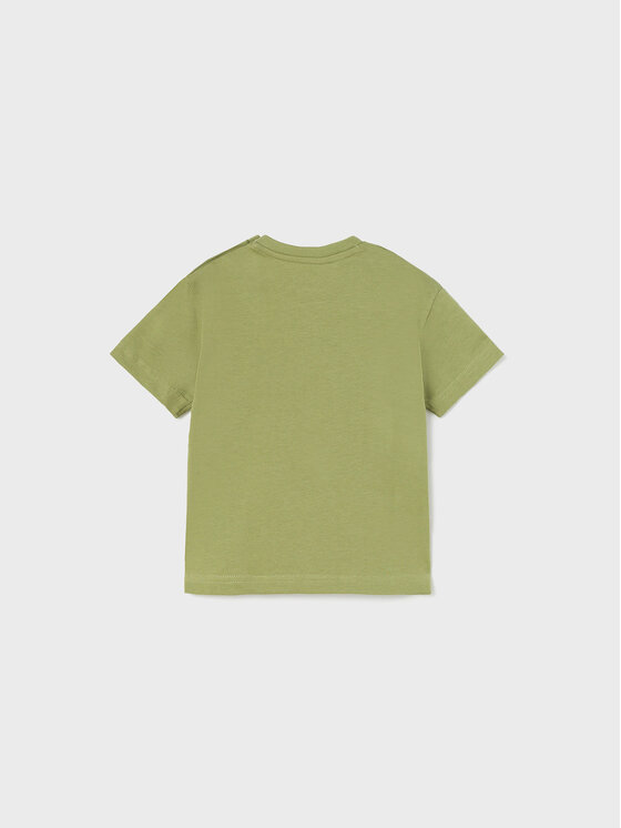 Mayoral Mayoral T-särk 1028 Roheline Regular Fit