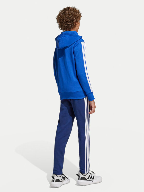 adidas adidas Dres Seasonal Essentials Tiberio 3-Stripes JI6209 Niebieski Regular Fit
