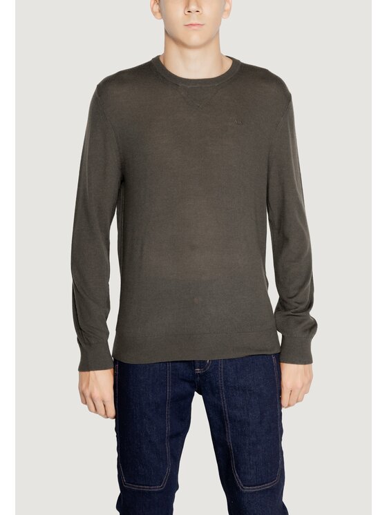 Armani Exchange Armani Exchange Sweter 8NZM3A ZM8AZ Zielony To Fit