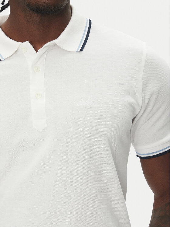 Lindbergh Lindbergh Tricou polo 30-404010 Alb Relaxed Fit