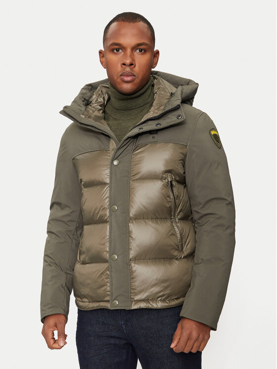 Blauer Blauer Daunenjacke 24WBLUC03096 Grün Regular Fit