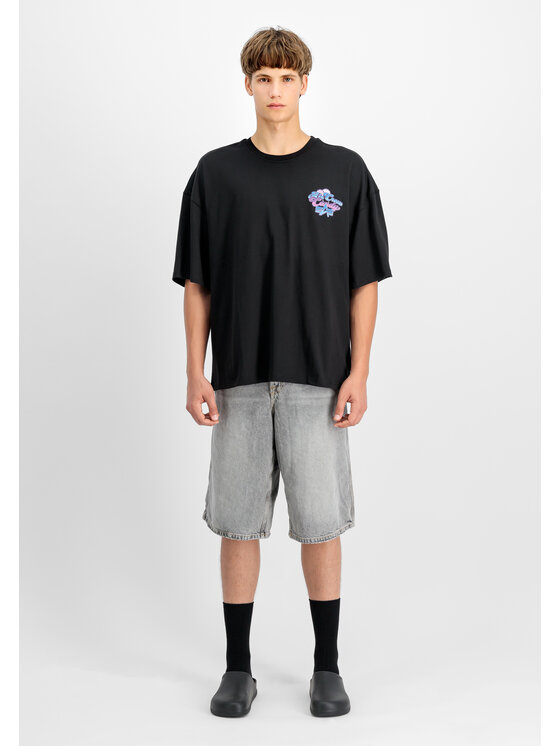 Alpha Industries Alpha Industries T-Shirt Candy Crew T-Shirt Czarny Relaxed Fit