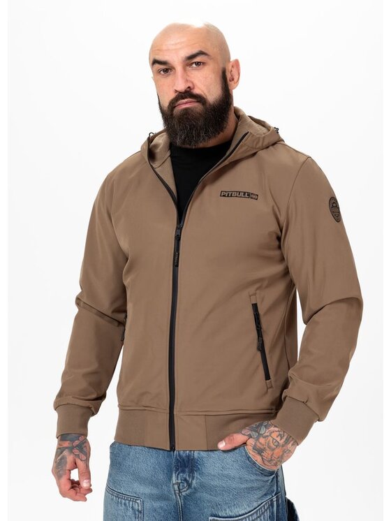 Kurtka przejściowa PITBULL, Rozmiar 3XL, Brązowy, Kurtka