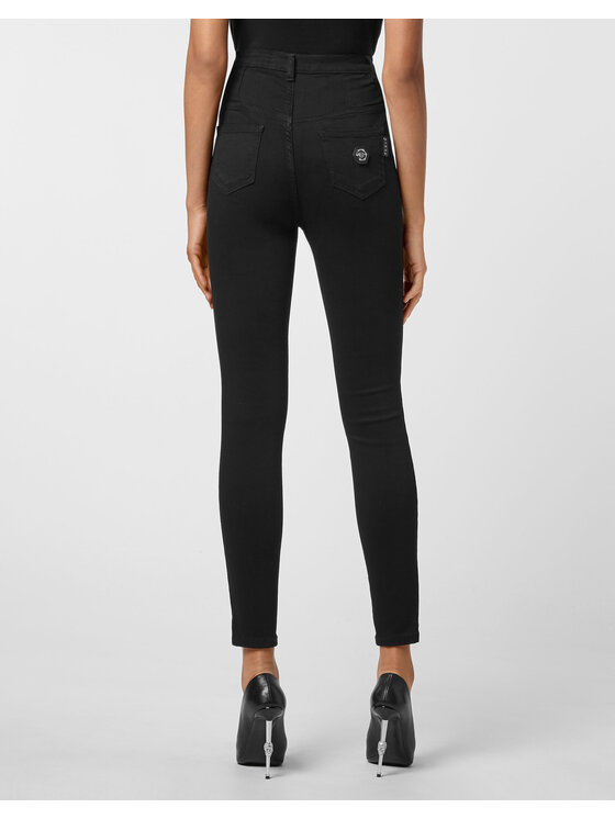 PHILIPP PLEIN PHILIPP PLEIN Jeansy 4631 Czarny Slim Fit