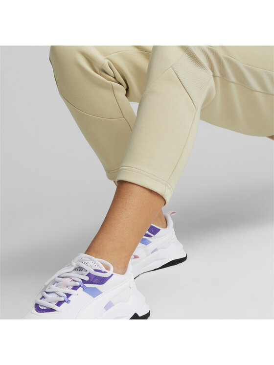 Puma Puma Spodnie dresowe 673118 Beżowy Regular Fit