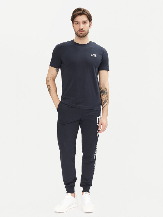 EA7 Emporio Armani EA7 Emporio Armani T-Shirt 8NPT26 PJVQZ 1562 Granatowy Regular Fit