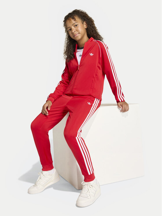 adidas adidas Bluză adicolor SST KE2857 Roșu Regular Fit