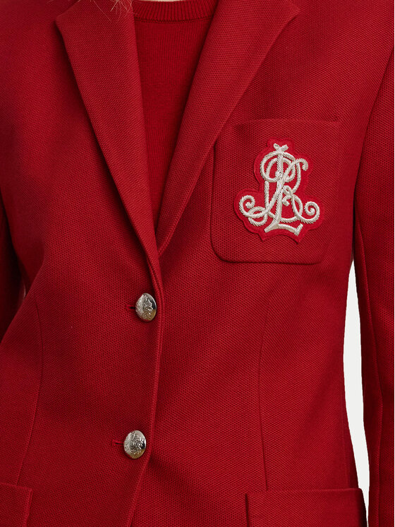 LAUREN RALPH LAUREN LAUREN RALPH LAUREN Sacou 200797305026 Roșu Slim Fit