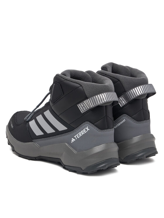adidas adidas Трекінгові черевики Terrex Ax4R Mid Climawarm+ Hiking Shoes Kids JH5490 Чорний