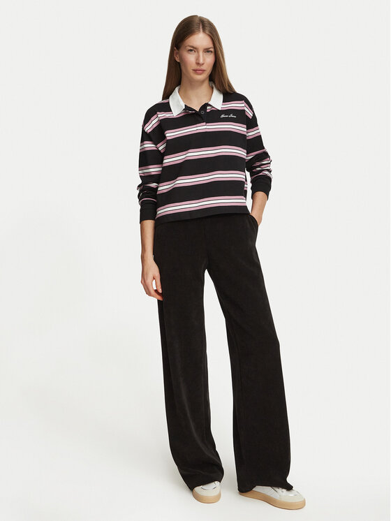 Guess Jeans Guess Jeans Spodnie dresowe W6BB05 K5559 Czarny Regular Fit