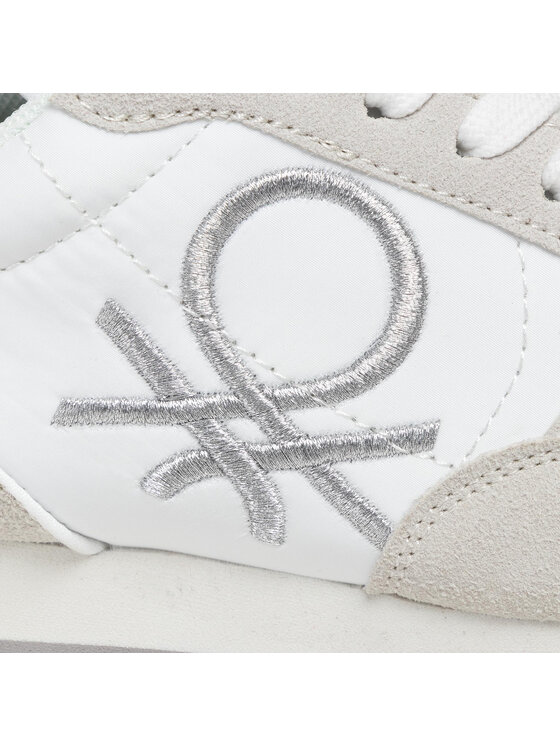 United Colors Of Benetton United Colors Of Benetton Sneakers Bull BTW213201 Bianco
