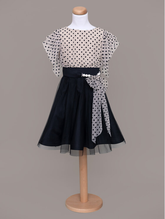 SLY SLY Sukienka 4W-03 Czarny Comfortable Fit