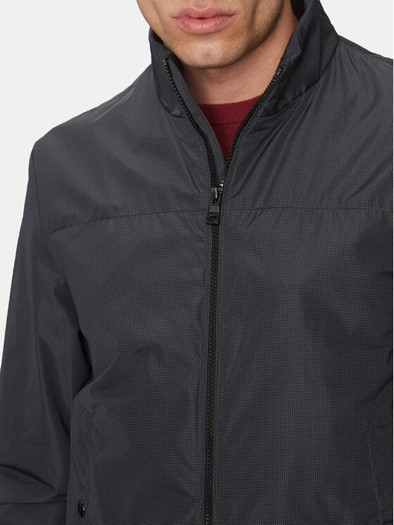 Geox Geox Μπουφάν μεταβατικό Vincit M5522E T3205 F9137 Γκρι Regular Fit