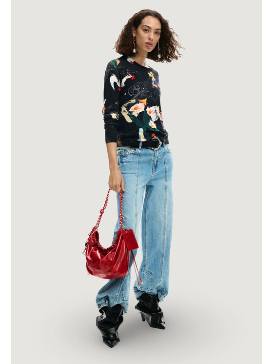 Desigual Desigual Τσάντα BAG_HALF LOGO WAVERLY RE Κόκκινο