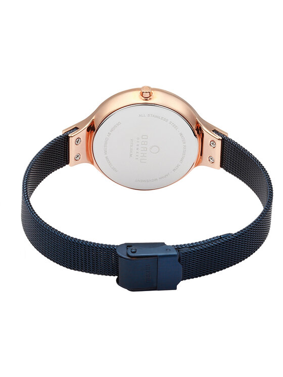 Obaku Obaku Hodinky V173LXVLML Modrá