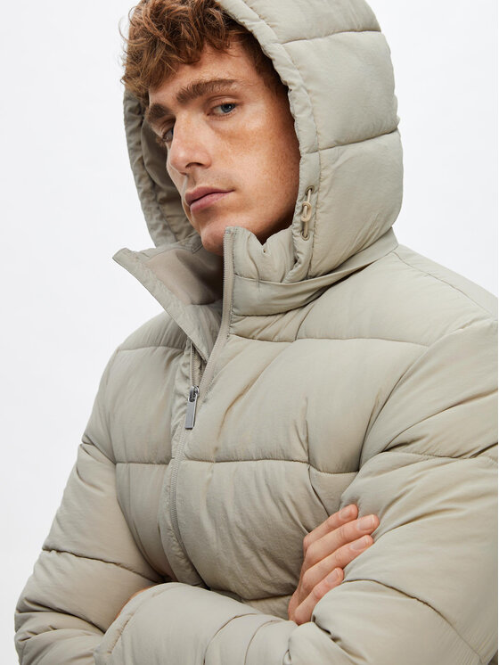 Selected Homme Selected Homme Зимно яке Cooper 16089959 Бежов Regular Fit