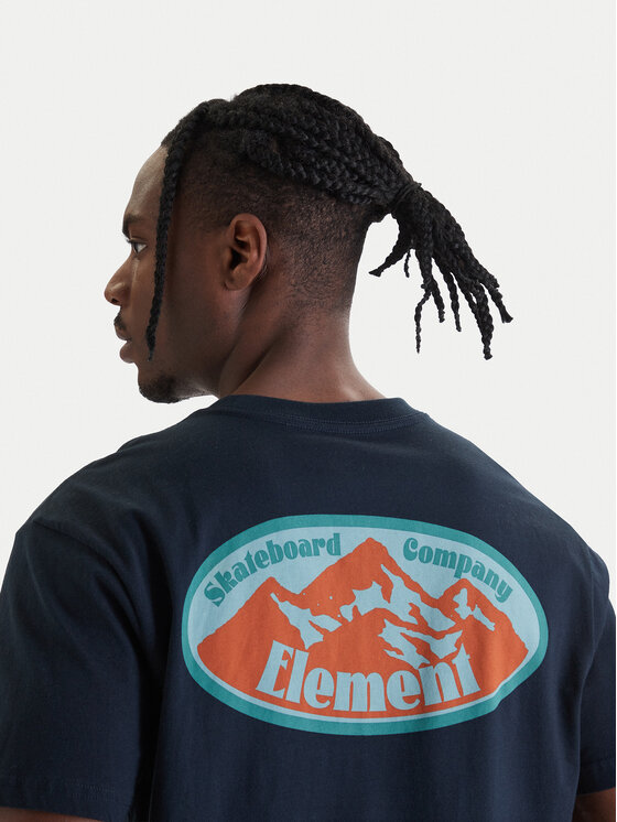 Element Element T-Shirt Epic ELYZT00578 Dunkelblau Regular Fit