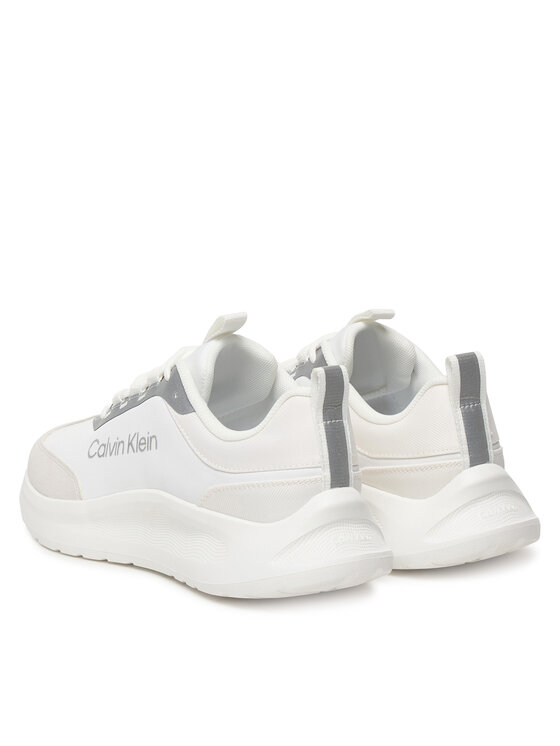 Calvin Klein Calvin Klein Sneakersy Light Eva Runner Nyl-Sue HW0HW03149 Biela