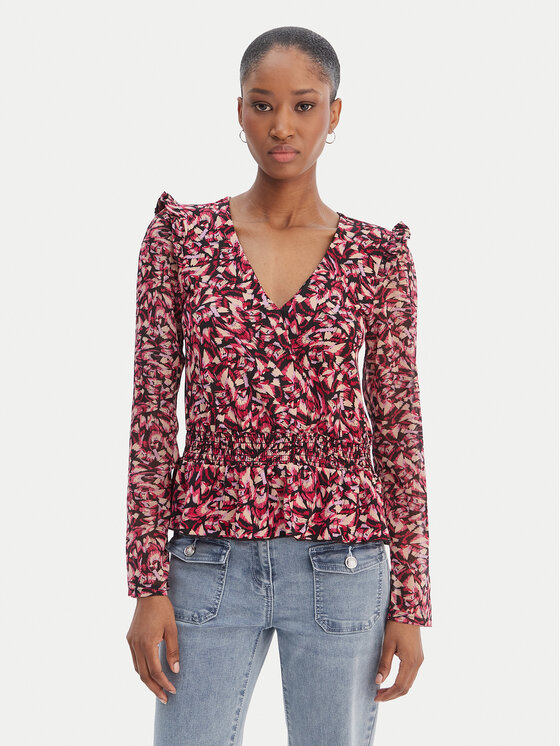 Morgan Morgan Bluza 261-TIBLOO Roza Slim Fit