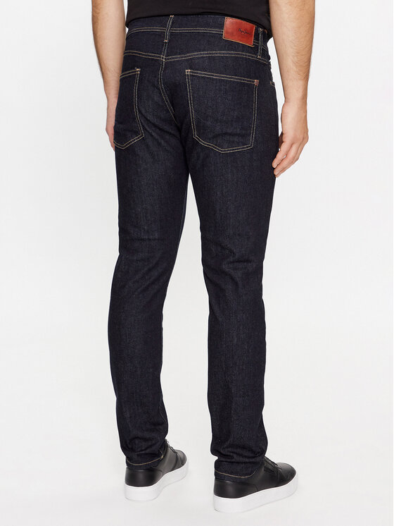Pepe Jeans Pepe Jeans Jeansy Tapered PM207390BC0 Granatowy Tapered Leg