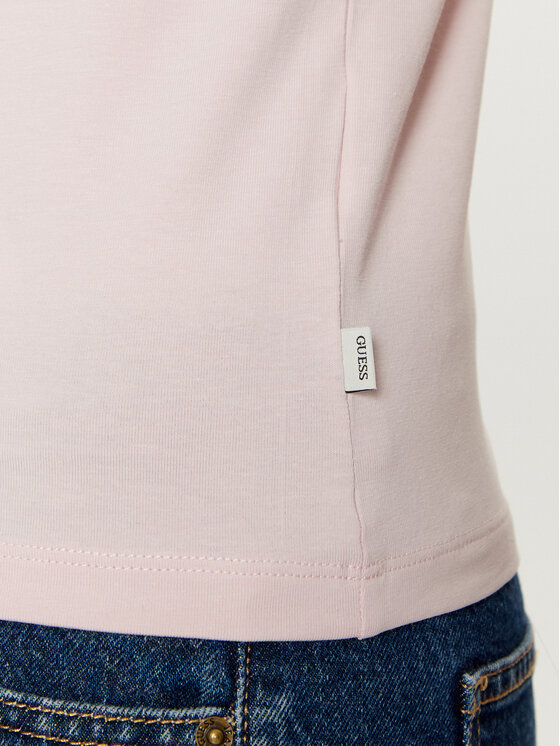Guess Jeans Guess Jeans T-shirt W5RI52 J1314 Rosa Regular Fit