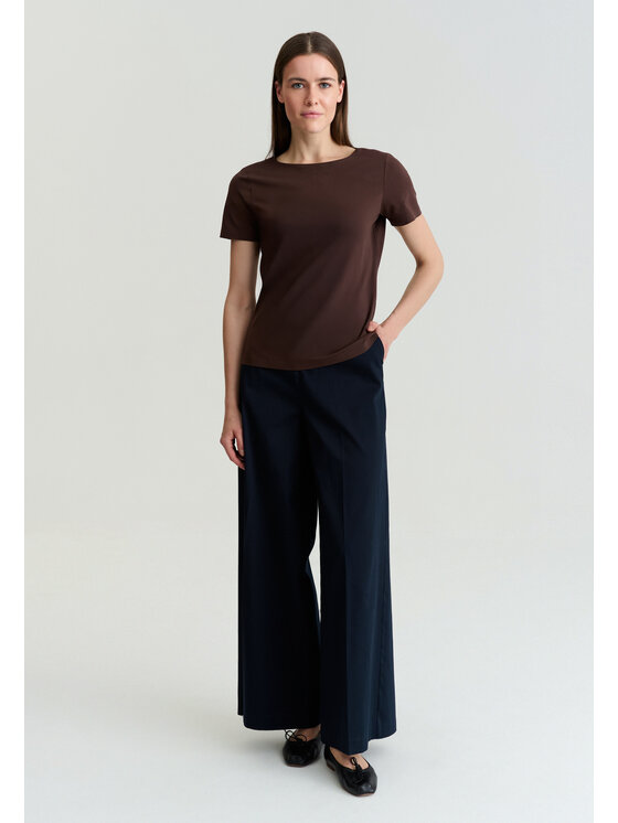 TATUUM TATUUM Bluzka MIKAJA 2 Brązowy Classic Fit
